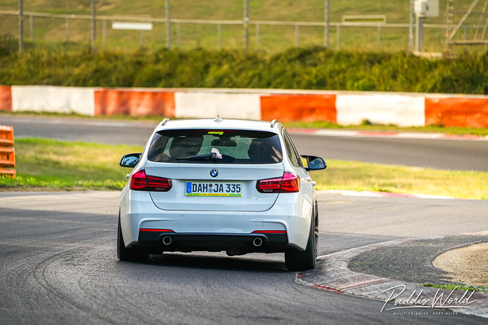 Linie finden – BMW F31 auf der Nordschleife