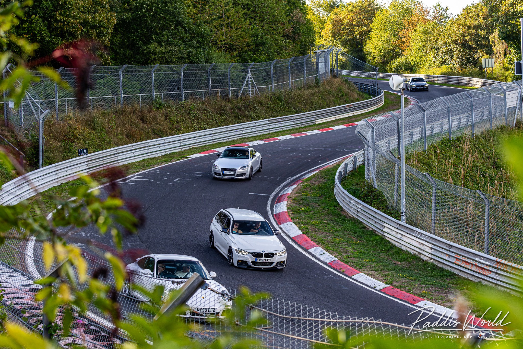 Gemeinsam auf der Strecke – BMW F31 auf der Nordschleife